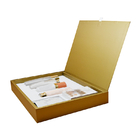 Kundengebundenes Pappluxusmake-up Kit Gift Box Glossy Surface