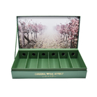 Grün anpassbar 6 Flaschen Karton Weingutschachtel Matte Lamination