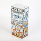 Matt Laminated Gin Wine Bottle-Geschenkbox Artpaper mit Ärmel-und Flaschen-Hals-Halter