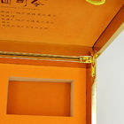 Eingehängter hölzerner Luxusgoldener Griff der Geschenkbox-300g, der für Gesundheitswesen verpackt