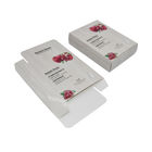 Kundenspezifische weiße Papierkosmetik-Verpackenkästen für Gesichtsmaske