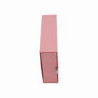 Kunstleder-kosmetische Geschenkbox, die den steifen rosa Match-Kasten des Papierfach-400gsm Gegentakt verpackt