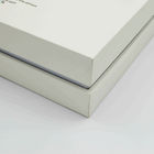 weiße Luxusgeschenkboxen 300g 30cm x 30cm Körperpflege-Verpackenkasten MDF Skincare mit Band