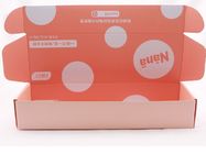 Einfache weiße Werbung runzelte Verpackenkasten-zusammenklappbaren schnellen Versand für Schuh-Geschenk-Schal