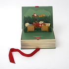 Debossing-Weihnachtsmagnetische Schließungs-Geschenkbox-kosmetisches Verpacken
