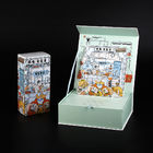 Gewohnheit druckte Karton Luxusgeschenkbox-Pappmagnetischen Flip Rectangle Pop Up Cosmetics 3d