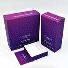 Faltbare einteilige leichte Berührung Offsetdruck-lamellierte kosmetische Verpackenkästen Crepack Papierkondom-Farbkasten