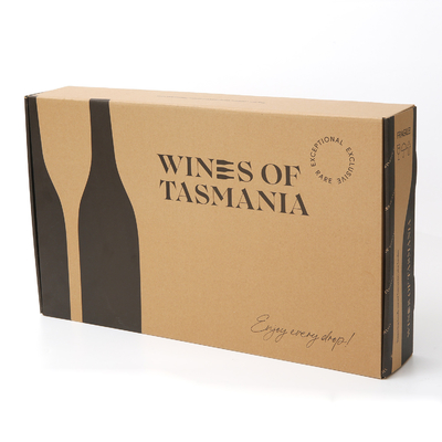 kaufen Wellpappe-Rotwein-Flaschen-Geschenkbox-ästhetische Luxusflasche 6 kein Drucken online manufacture