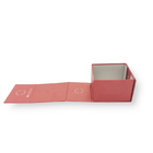 rosa faltbare magnetische exquisite Geschenkbox recycelte Kartongeschenkboxen