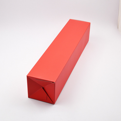 kaufen Custom Rot Single Flasche Geschenkbox für Champagner glatte Oberfläche online manufacture
