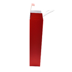 Custom Rot Single Flasche Geschenkbox für Champagner glatte Oberfläche