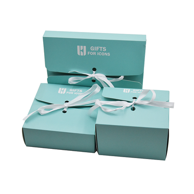 kaufen Steife Karton Recycling Geschenkbox Kosmetik Benutzerdefinierte Luxus Kleidung Verpackung Mit Schleife online manufacture