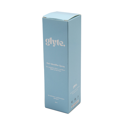 kaufen Recycelbare blaue Kosmetik-Hautpflege-Verpackungsbox mit UV-Druck und EVA-Einsatz-Anpassung online manufacture