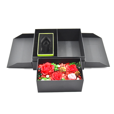 kaufen Doppeltürige automatische Hebe-Geschenkbox, kreatives Design mit hohem Erscheinungsbild, bedruckte stabile Papierbox online manufacture