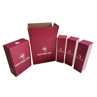 kaufen Kostenloser Druck mit individuellem Logo Design Wellpappe Papier Verpackungskarton Aufreißbare Selbstklebende Geschenkbox für den Versand online manufacture