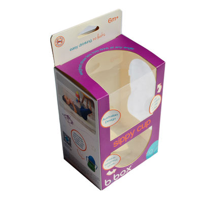 kaufen Milchflasche-Papierkasten mit klarem Fenster online manufacture