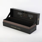 Goldfolie personifizierte Gin Single Wine Bottle Gift-Kasten-Whisky Brandy Boxes Packing