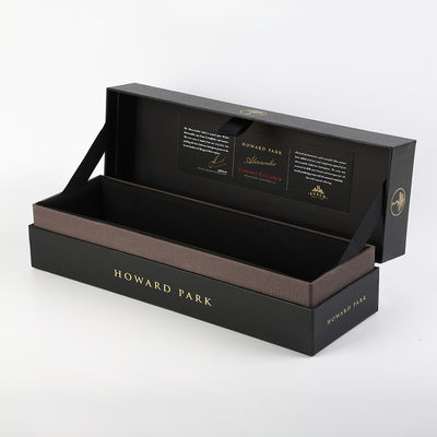 kaufen Goldfolie personifizierte Gin Single Wine Bottle Gift-Kasten-Whisky Brandy Boxes Packing online manufacture