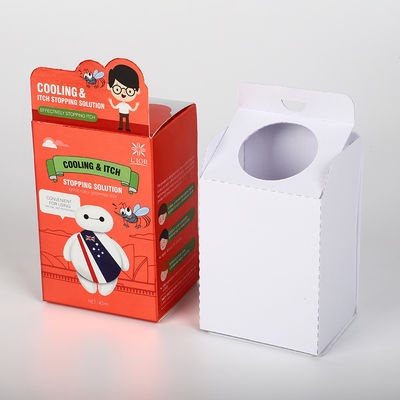 kaufen Creme-Farbgesichts-Sorgfalt-Geschenkbox-Ebene zusammenklappbares Cmyk SBS Sunblock online manufacture