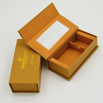 kaufen Steifer Luxusskincare des ätherischen Öls und des Augenserums Verpackenkasten mit mirrow und Golffolienlogo online manufacture