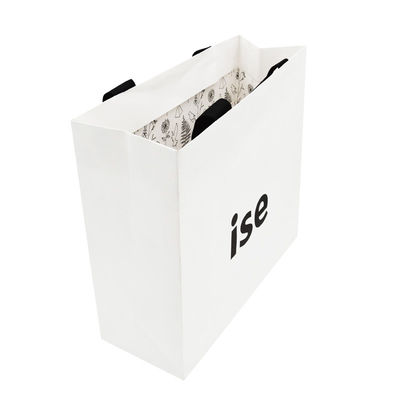 kaufen Seiten Crepack zwei freundliche 200gram C2S Luxuspapiereinkaufstasche Eco mit Seidenband-Griff online manufacture