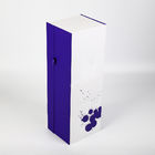 Klappen-Schließungs-Wein-Kasten EVA Inlay Rigid Magnetic Gift-Kasten Greyboard zusammenklappbarer