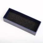Grey Board Small Rigid Gift boxt mit Deckel-schwarzem Schwamm FCS