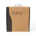 Gewölbter Verschiffen-Kasten der Werbungs-3B für Wein-Wodka-Whisky Champagne Packing