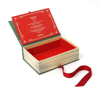 kaufen Ferienzeit-Luxusgeschenkboxen 3D knallen oben mit dem magnetischen Seil-Bindungs-Schließen online manufacture