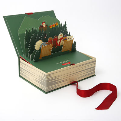 kaufen Debossing-Weihnachtsmagnetische Schließungs-Geschenkbox-kosmetisches Verpacken online manufacture