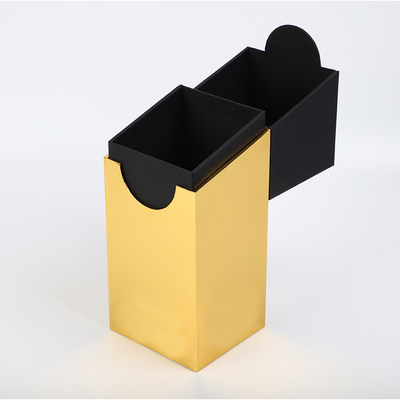 kaufen Deckels des Darstellungs-Wein-Flaschen-Geschenkbox-einzelner Weinbrandkasten des obersten offenen leichten Schlages online manufacture