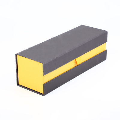 kaufen Magneten flattern steifer Luxuskasten-einzelne Wein-Glas-Geschenk-Getränkeflaschen-Geist-Pappe online manufacture