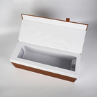 Gin Rigid Magnetic Gift Box-Papp-Papier-Flip Top Rose Gold-Weinkasten kasten der einzelnen Wodkaflasche Verpacken