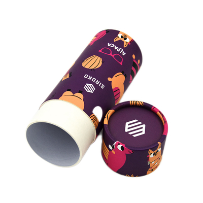 Kundengebundene kleine runde Kosmetik-Verpackenkästen für ätherische Öle mit Logo FSC