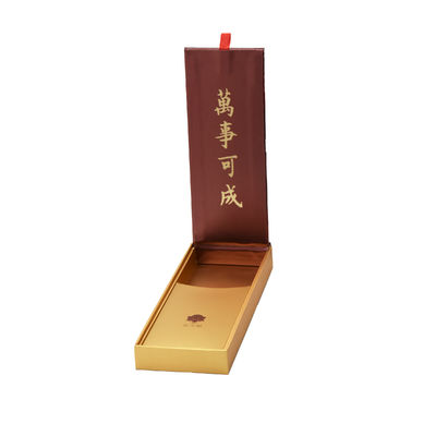 Chinesische Luxus-Geschenkbox im High-End-Stil, wiederverwendbar, mit Magnetverschluss und Schleife für kleine Unternehmen
