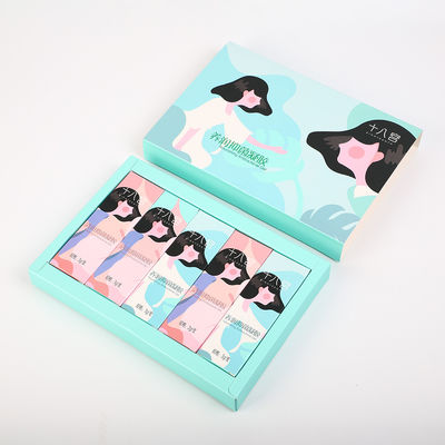Fach-Geschenkbox-Verpackendia-Schmuck-offener Ärmel des Papier-65gsm, der 4C verpackt