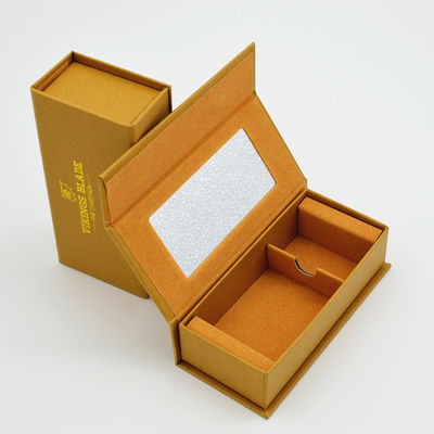 Steifer kleiner Buch-Form-Luxuskasten