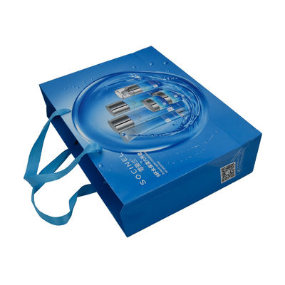 Glatte Luxuseinkaufspapiertüte-Boutique, die Antikratzer 190gsm für Kosmetik verpackt