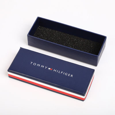 Grey Board Small Rigid Gift boxt mit Deckel-schwarzem Schwamm FCS