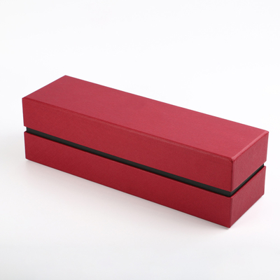 Schwamm-Kissen-Wein-Flaschen-Geschenkbox-Luxuspappverpackengeist einzelner Tab Opening